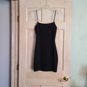 Lulus Flaunt It Black Bodycon Dress Small
